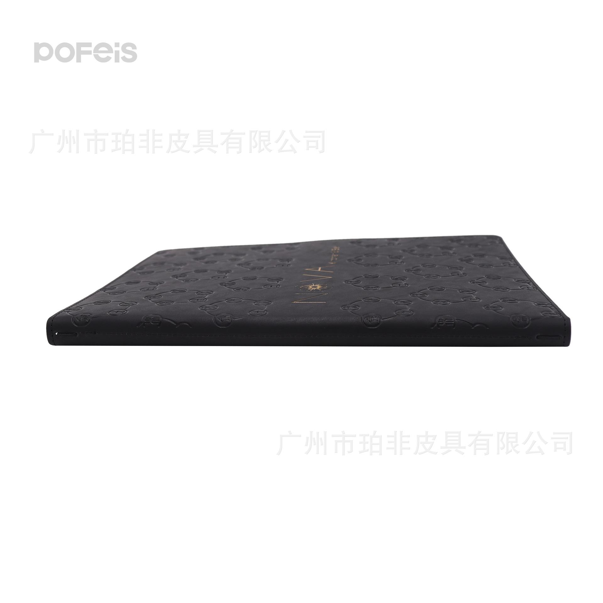 皮革菜单夹厂家 (10)
