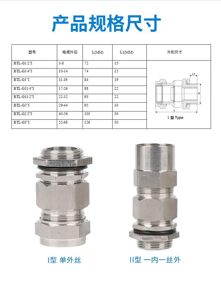 防爆304不锈钢填料函-I型_02