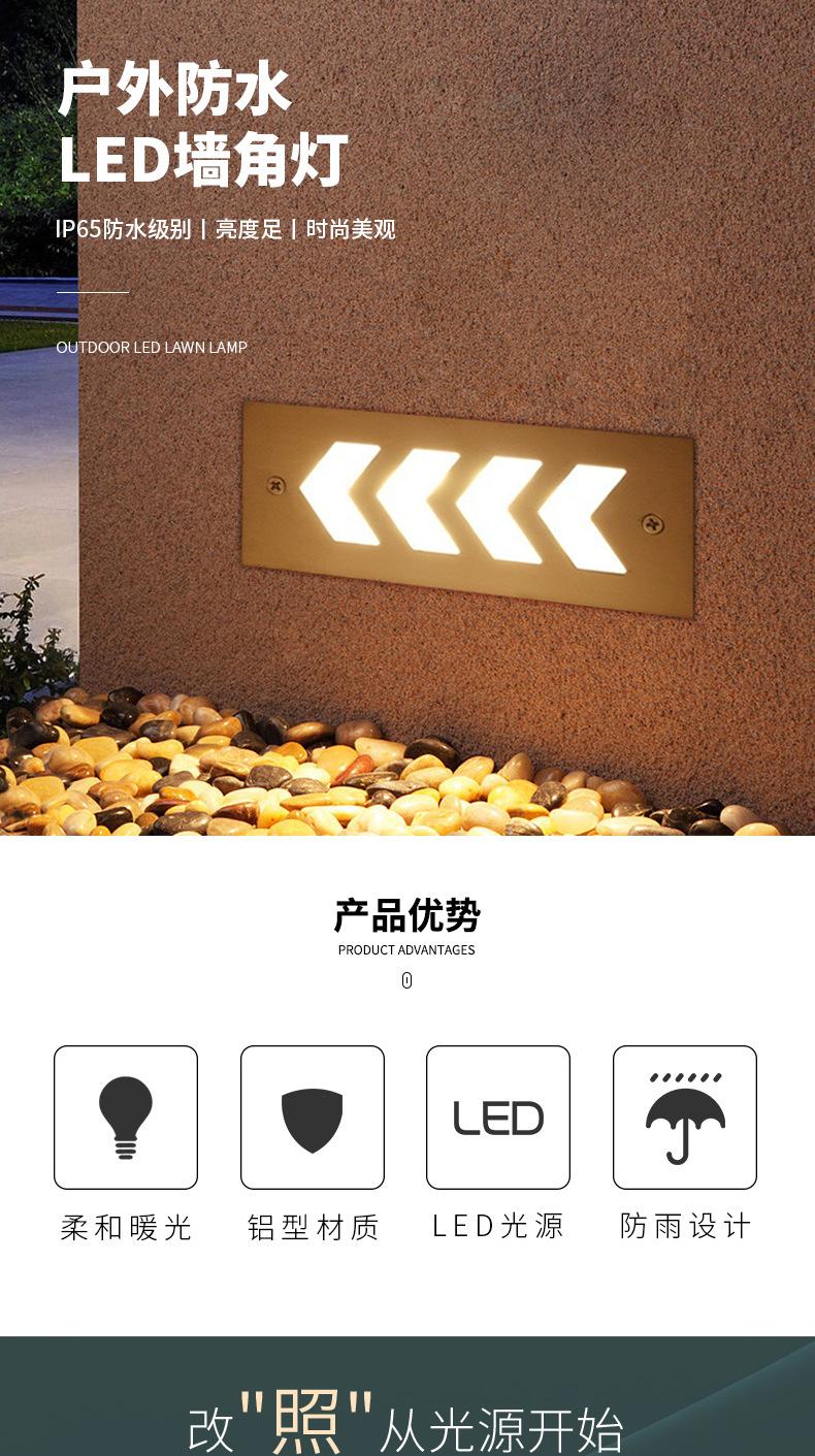 墙角灯