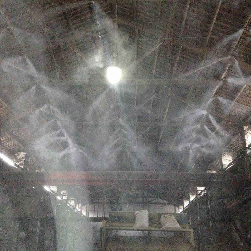 喷雾除尘设备能用在哪些范围下